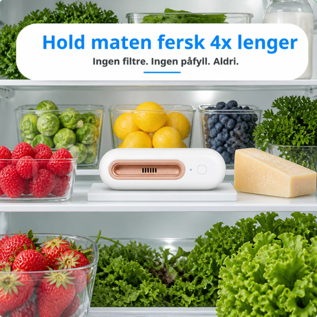 ScandiFridge™ - Håller maten färsk upp till 4 gånger längre & minskar dina matkostnader