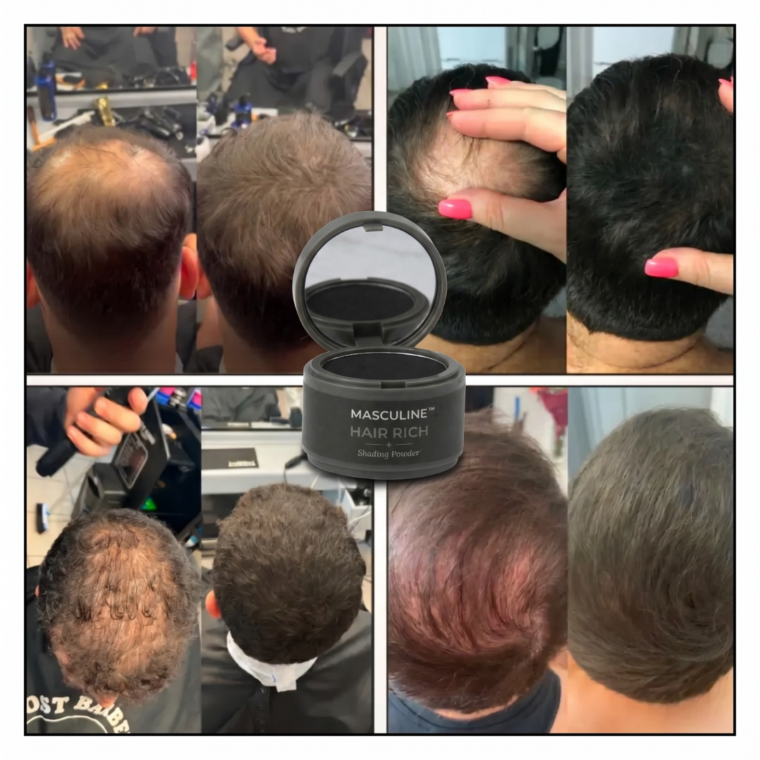 Masculine HairRich™ - Premium Håravfallsfiller för män