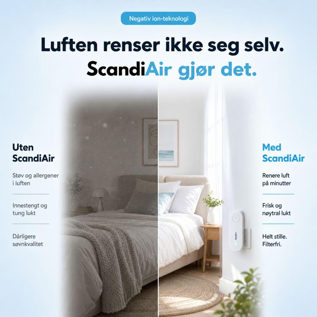 ScandiAir - Ge familjen renare luft och ett hälsosammare hem