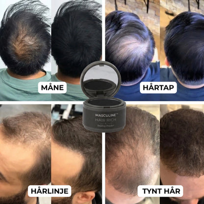 Masculine HairRich™ - Premium Håravfallsfiller för män