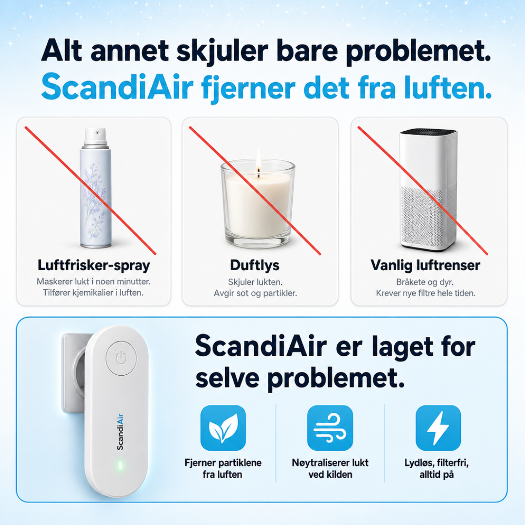 ScandiAir - Ge familjen renare luft och ett hälsosammare hem