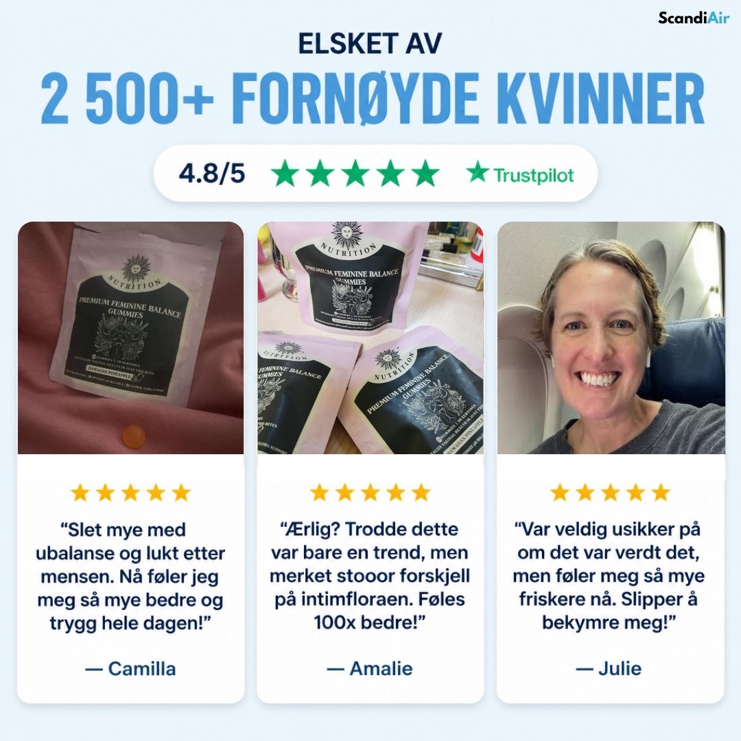 ScandiAir – Premium Feminine Balance Gummies