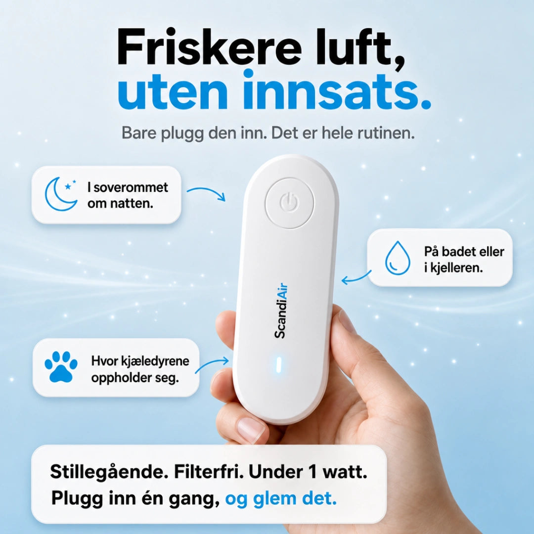 ScandiAir - Ge familjen renare luft och ett hälsosammare hem