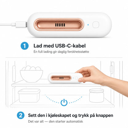 ScandiFridge™ - Håller maten färsk upp till 4 gånger längre & minskar dina matkostnader