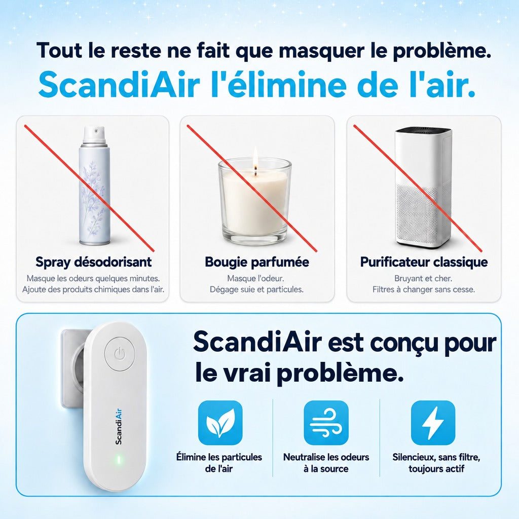 ScandiAir™ – Offrez à votre famille un air plus pur et un foyer plus sain