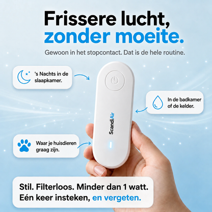 ScandiAir™ – Geef je gezin schonere lucht en een gezonder huis